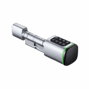 Cilindro KR84 para la apertura en hoteles, hostales o alojamientos turísticos mediante códigos (pin), tarjetas y llaves virtuales (ekeys)