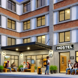 Manillas electrónicas para hoteles SKL aplicadas a un Hostel