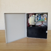 Transformador SKL, fuente de alimentación ininterrumpida (UPS) para hoteles, convierte 220V AC a 12V DC, con batería de respaldo y protección contra picos eléctricos, diseñado para controladores y cerraduras electrónicas KR12